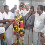 சமயபுரம் மாரியம்மன் கோவிலில் அமாவாசை மண்டப புதிய கட்டிடத்தை காணொளி மூலம் திறந்து வைத்த முதல்வர்:-