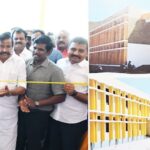 திருச்சியில் ரூ.18.41 கோடி மதிப்பீட்டில் தனியார் பள்ளியை மிஞ்சும் அரசு பள்ளி கட்டிடம் –  திறந்து வைத்த அமைச்சர்கள் K.N. நேரு, அன்பில் மகேஷ்:-