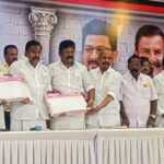 தமிழகத்தில் மீண்டும் திமுக தான் ஆட்சி அமைக்கும் திருச்சி மத்திய மற்றும் வடக்கு மாவட்ட தி.மு.க செயற்குழு கூட்டத்தில் அமைச்சர் கே.என்.நேரு பேச்சு :-