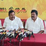 தமிழகத்தில் திமுக கூட்டணி மட்டுமே வலுவாக உள்ளது –  அமைச்சர் கே.என்.நேரு திருச்சியில் பேட்டி:-
