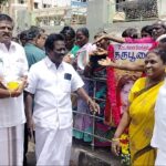 மறைந்த அல்லூர் ராஜலட்சுமி அம்மாள் அவர்களின் ஏழாம் ஆண்டு நினைவேந்தல் குருபூஜையை முன்னிட்டு பொது மக்களுக்கு அன்னதானம் வழங்கப்பட்டது:-
