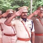 தமிழ்நாடு காவலர் தினம் – மரியாதை செலுத்திய திருச்சி மாநகர காவல்துறை ஆணையர் காமினி:-