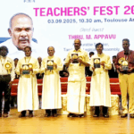 திருச்சி ஜோசப் கல்லூரியில் நடந்த ஆசிரியர் தின விழா – சபாநாயகர் அப்பாவு பங்கேற்பு:-