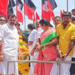 அண்ணாவின் 117வது பிறந்தநாள் விழா – அதிமுக சார்பில் மாவட்ட செயலாளர்கள் கார்த்திகேயன், சீனிவாசன் ஆகியோர் தலைமையில் அவரது திருவுருவ சிலைக்கு மாலை அணிவித்து மரியாதை செலுத்தினர்:-