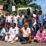 திருச்சியில் இளம்பெண் எரித்து கொலை உடலை வாங்க மறுத்து உறவினர்கள் போராட்டம்*