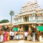 கார்த்திகை தீபத்தை முன்னிட்டு ஸ்ரீரங்கம் ரெங்கநாதர் கோவிலில் சொக்கப்பனை முகூர்த்தக்கால் இன்று நடப்பட்டது:-