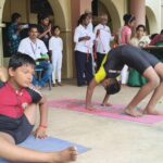 திருச்சியில் நடந்த மாவட்ட அளவிலான யோகா போட்டிகள் – ஆர்வமுடன் பங்கேற்ற பள்ளி, கல்லூரி மாணவர்கள்:-