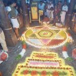 ஸ்ரீரங்கம் ரங்கநாதர் கோவில் சக்கரத்தாழ்வார் சன்னதியில் சகஸ்ரதீப கூட்டு வழிபாடு:-