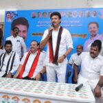 திருச்சி மாவட்ட காங்கிரஸ் கமிட்டி அலுவலகத்தில் மதச்சார்பற்ற முற்போக்கு கூட்டணி வேட்பாளர்கள் சந்திப்பு மாவட்ட தலைவர் ரெக்ஸ் தலைமையில் நடைபெற்றது:-