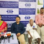 திருச்சி தி ஐ பவுண்டேஷன் மருத்துவமனையில் 106 வயது முதியவருக்கு கண் அறுவை சிகிச்சை செய்து மருத்துவர்கள் சாதனை:-
