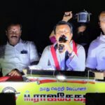 திருச்சி மேற்கு தொகுதி பொதுமக்களிடம் பிரஷர் குக்கர் சின்னத்தில் வாக்குகள் சேகரித்த அமமுக வேட்பாளர் ராஜசேகரன்:-