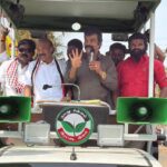 ஸ்ரீரங்கம் தொகுதி அதிமுக வேட்பாளர் மனோகரனுக்கு இரட்டை இலை சின்னத்தில் வாக்கு சேகரித்த திரைப்பட நடிகர் ரவிமரியா:-*