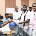 திருச்சி கிழக்கு தொகுதி மக்களுக்கு என்றும் விசுவாசமாக இருந்து பணியாற்றுவேன் – அனைத்திந்திய புரட்சித் தலைவர் மக்கள் முன்னேற்ற கழக வேட்பாளர் நந்தகுமார் பேட்டி:-