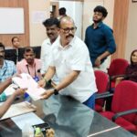 தவெக தலைவர் விஜயை எதிர்த்து திருச்சி கிழக்கு தொகுதியில் வேட்பாளராக பூர்வீக தமிழர் கட்சியின் நிறுவனர் பன்னீர்செல்வம் வேட்புமனு தாக்கல் செய்தார்:-