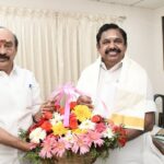 அதிமுக திருச்சி மாவட்ட செயலாளராக முன்னாள் அரசு தலைமை கொறடா ஆர்.மனோகரன் நியமனம்:-