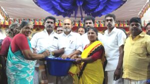 திருச்சியில் தேமுதிக முப்பெரும் விழா பொதுக்கூட்டம், நலத்திட்ட உதவிகள் வழங்கும் விழா:-